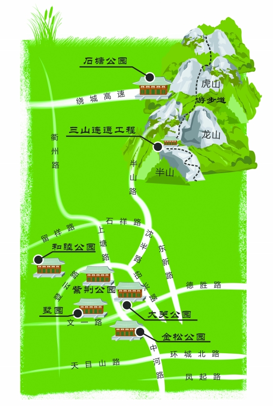 城北将新开一条十里琅珰